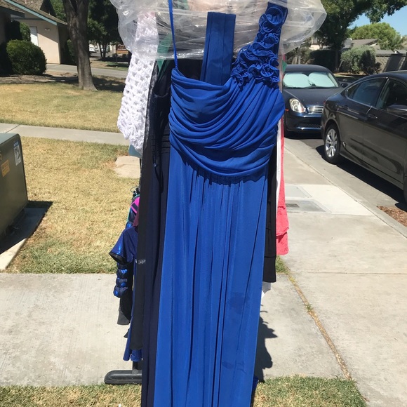 Long blue dress Size:medium, never used - Picture 2 of 5